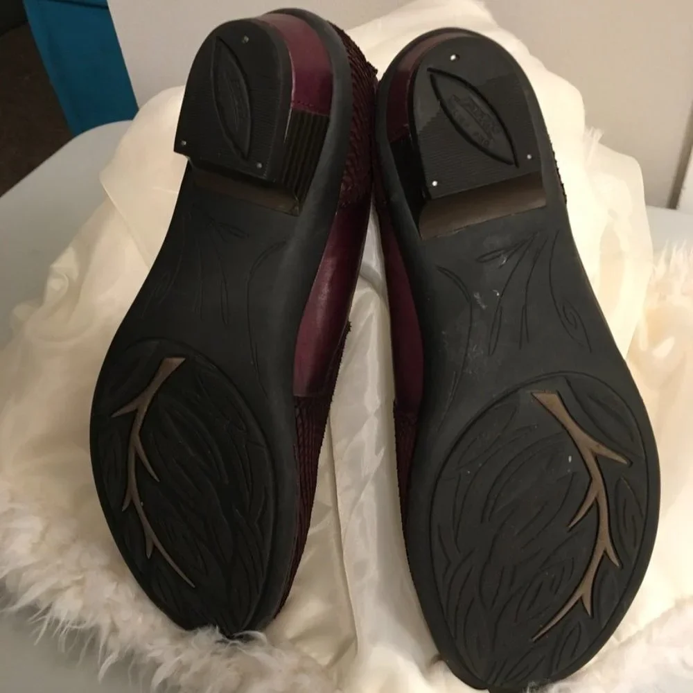 Earth Dorado Prune Relief Pod Leather Shoes